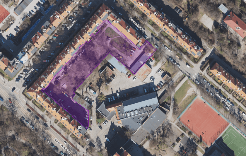 Powiększ obraz: Lokalizacja konsultowanego miejsca.