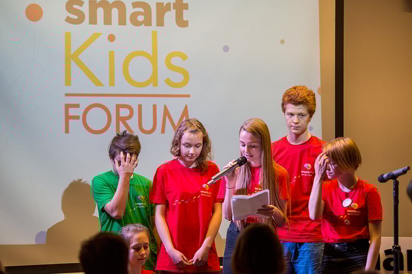 Uczestnicy 3D SMART Kids Forum