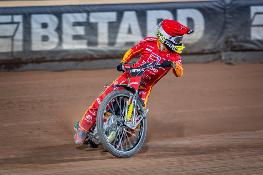 Powiększ obraz: Mecz żużlowy Sparta Wrocław - Unia Leszno na Stadionie Olimpijskim 3 maja 2026 r.