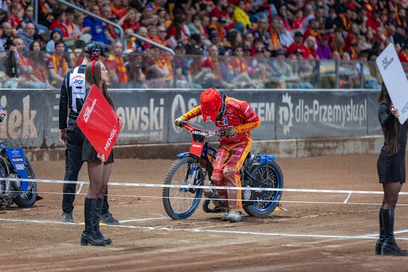 Powiększ obraz: Mecz żużlowy Sparta Wrocław - Unia Leszno na Stadionie Olimpijskim 3 maja 2026 r.