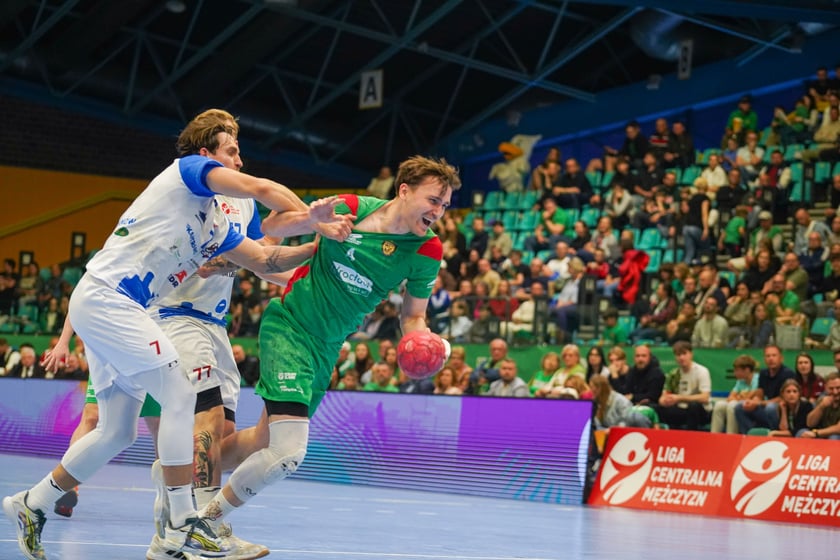 Powiększ obraz: Mecz piłki ręcznej Śląsk Wrocław - Jurand Ciechanów w hali Orbita i awans wrocławskiej drużyny do Orlen Superligi - 9 maja 2026 r.