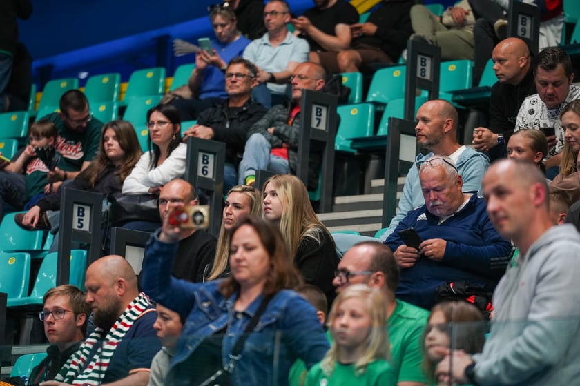 Powiększ obraz: Mecz piłki ręcznej Śląsk Wrocław - Jurand Ciechanów w hali Orbita i awans wrocławskiej drużyny do Orlen Superligi - 9 maja 2026 r.