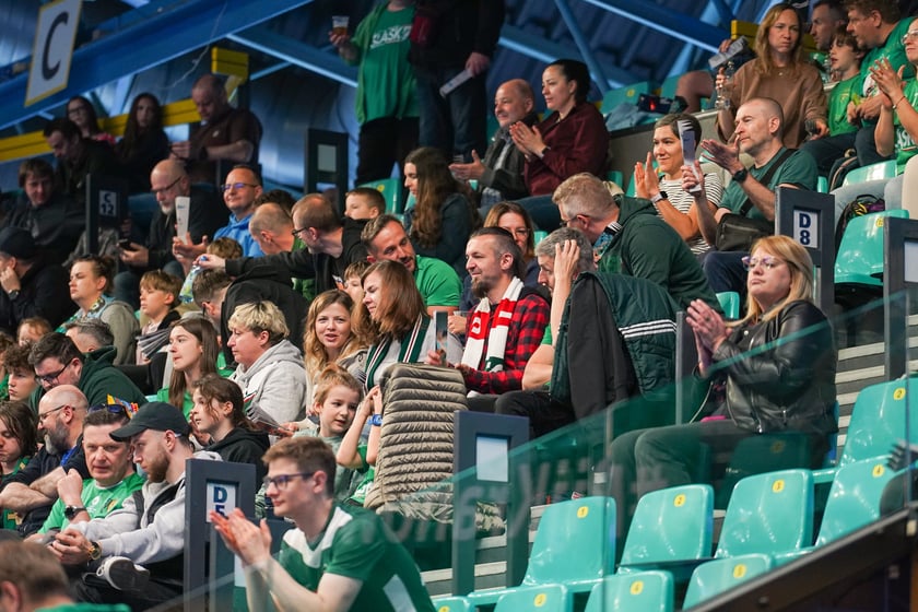 Powiększ obraz: Mecz piłki ręcznej Śląsk Wrocław - Jurand Ciechanów w hali Orbita i awans wrocławskiej drużyny do Orlen Superligi - 9 maja 2026 r.