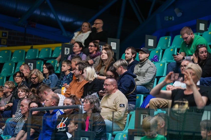 Powiększ obraz: Mecz piłki ręcznej Śląsk Wrocław - Jurand Ciechanów w hali Orbita i awans wrocławskiej drużyny do Orlen Superligi - 9 maja 2026 r.