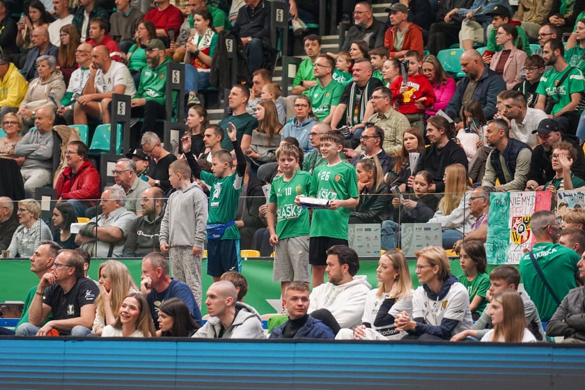 Powiększ obraz: Mecz piłki ręcznej Śląsk Wrocław - Jurand Ciechanów w hali Orbita i awans wrocławskiej drużyny do Orlen Superligi - 9 maja 2026 r.