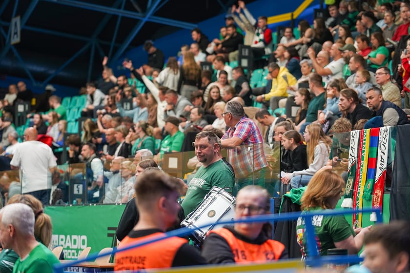 Powiększ obraz: Mecz piłki ręcznej Śląsk Wrocław - Jurand Ciechanów w hali Orbita i awans wrocławskiej drużyny do Orlen Superligi - 9 maja 2026 r.