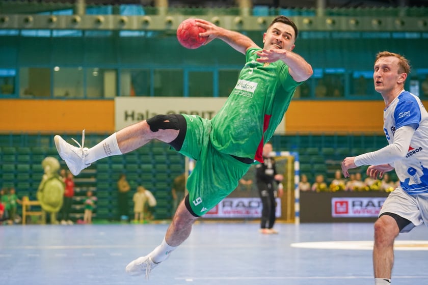 Powiększ obraz: Mecz piłki ręcznej Śląsk Wrocław - Jurand Ciechanów w hali Orbita i awans wrocławskiej drużyny do Orlen Superligi - 9 maja 2026 r.