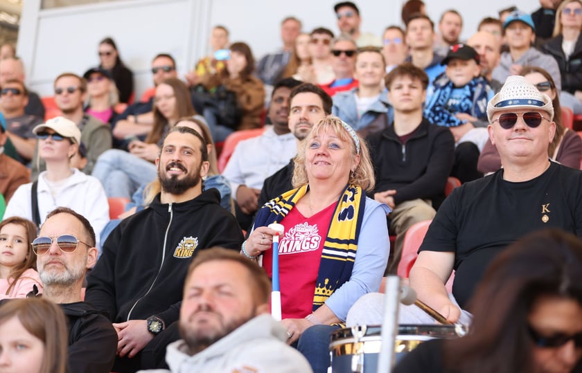 Powiększ obraz: Mecz  ligowy futbolu amerykańskiego na Stadionie Olimpijskim - Panthers Wrocław - Kraków Kings, 10 maja 2026 r.