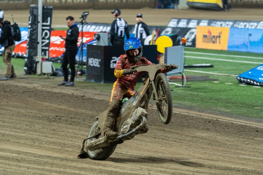 Powiększ obraz: Mecz żużlowy Sparta Wrocław - Pres Grupa Deweloperska Toruń na Stadionie Olimpijskim, 17 maja 2026 r.