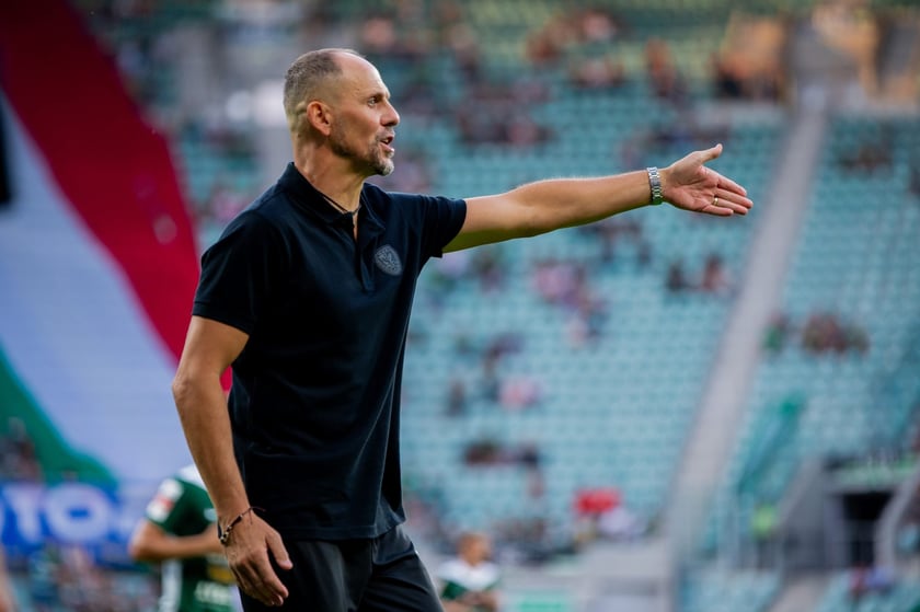 Powiększ obraz: Ante Simundza, trener Śląska Wrocław.