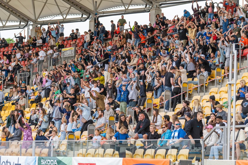 Powiększ obraz: Mecvz futbolu amerykańskiego Panthers Wrocław - Firenze Red Lions na Stadionie Olimpijskim 19 lipca 2026 r.