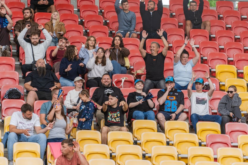 Powiększ obraz: Mecvz futbolu amerykańskiego Panthers Wrocław - Firenze Red Lions na Stadionie Olimpijskim 19 lipca 2026 r.