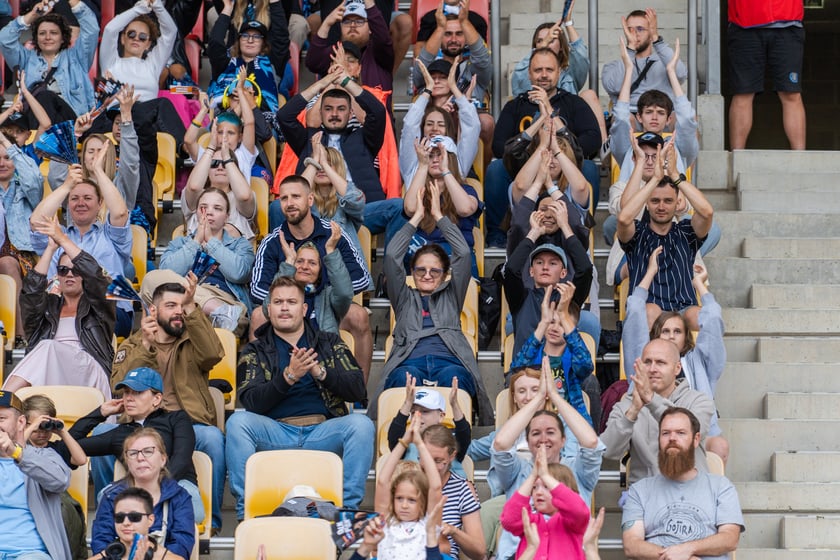 Powiększ obraz: Mecvz futbolu amerykańskiego Panthers Wrocław - Firenze Red Lions na Stadionie Olimpijskim 19 lipca 2026 r.