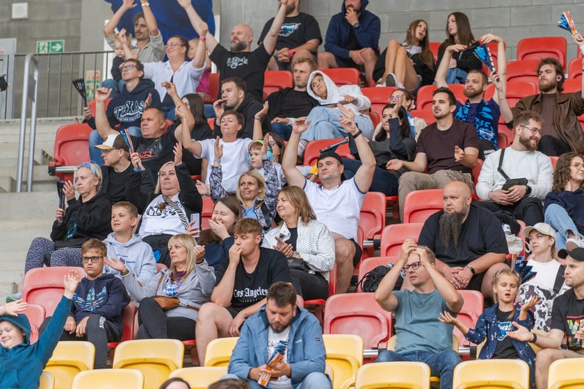 Powiększ obraz: Mecvz futbolu amerykańskiego Panthers Wrocław - Firenze Red Lions na Stadionie Olimpijskim 19 lipca 2026 r.