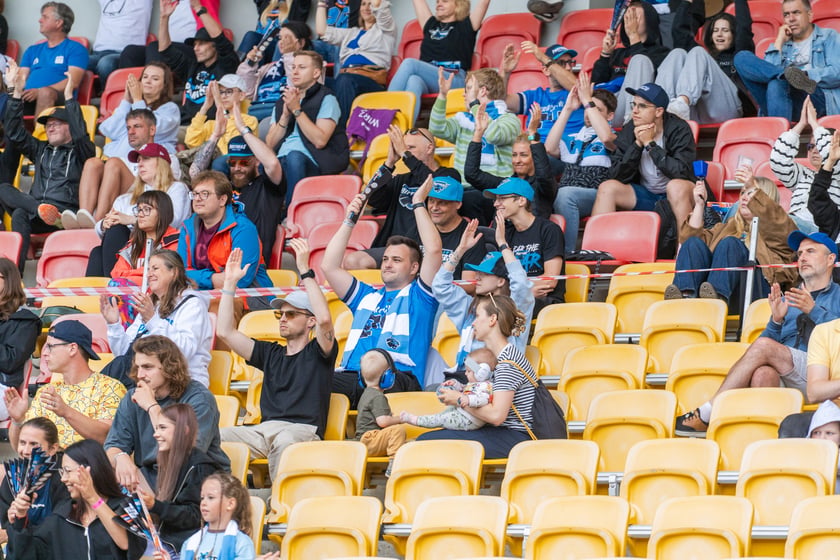 Powiększ obraz: Mecvz futbolu amerykańskiego Panthers Wrocław - Firenze Red Lions na Stadionie Olimpijskim 19 lipca 2026 r.