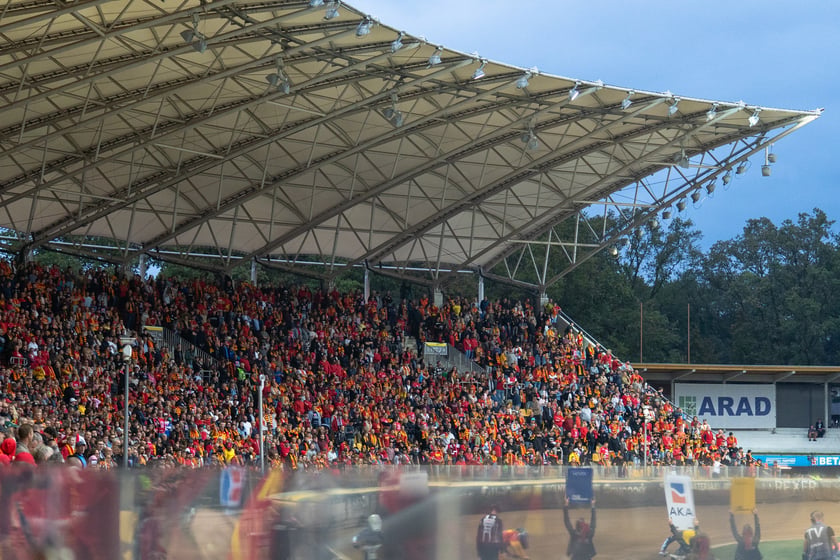 Powiększ obraz: Mecz żużlowy Betard Sparta Wrocław - Fogo Unia Leszno, 13 września 2026 r. na Stadionie Olimpijskim.