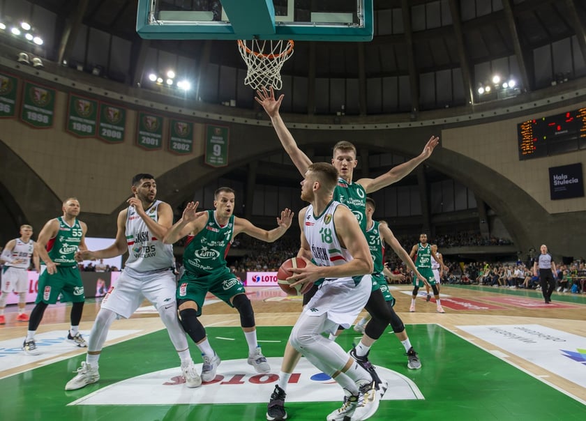 Pierwszy mecz finału Energa Basket Ligi - Śląsk Wrocław vs. Legia Warszawa