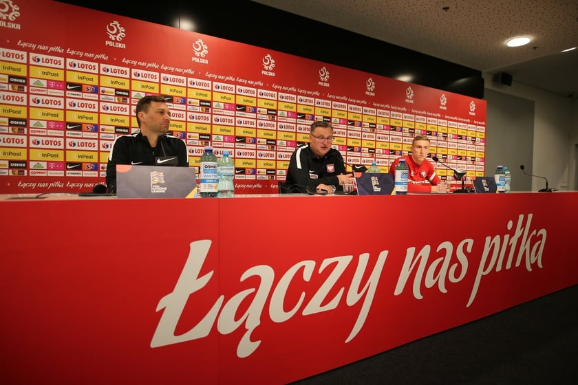 Kadra trenuje we Wrocławiu, Czesław Michniewicz