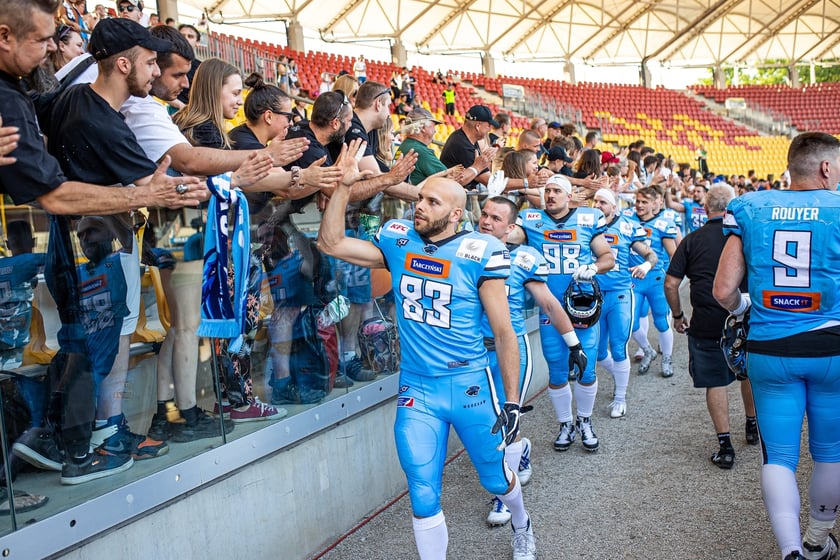 Panthers Wrocław pokonali Leipzig Kings 34:27