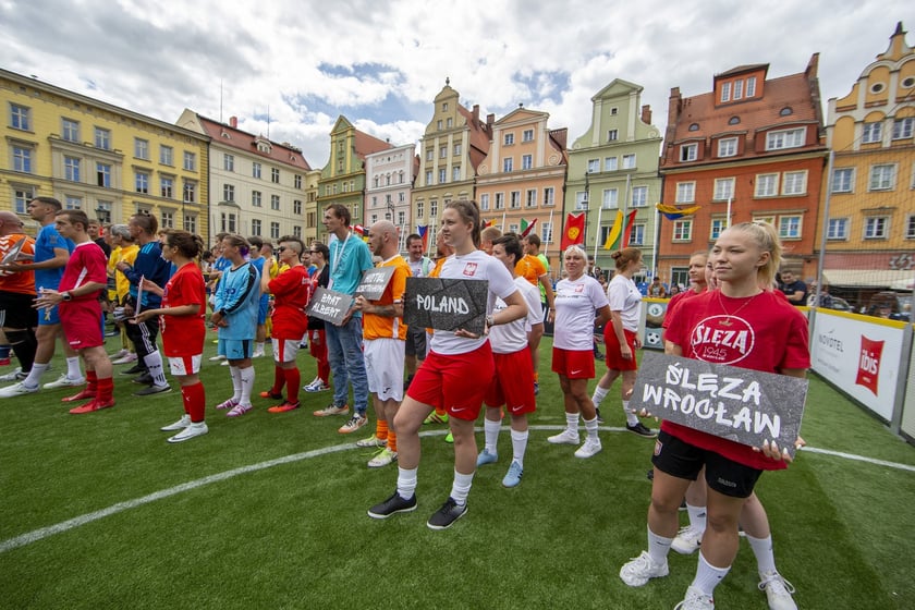 Wrocław CUP - XII Międzynarodowe Mistrzostwa Polski w Piłce Ulicznej Osób Bezdomnych.