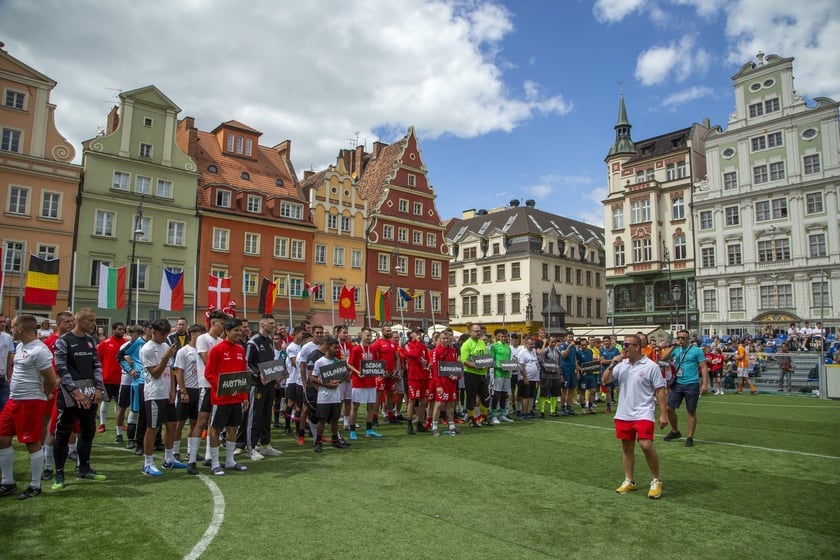 Wrocław CUP - XII Międzynarodowe Mistrzostwa Polski w Piłce Ulicznej Osób Bezdomnych.