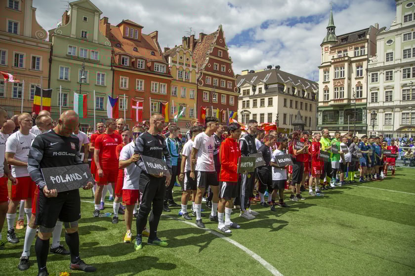 Wrocław CUP - XII Międzynarodowe Mistrzostwa Polski w Piłce Ulicznej Osób Bezdomnych.
