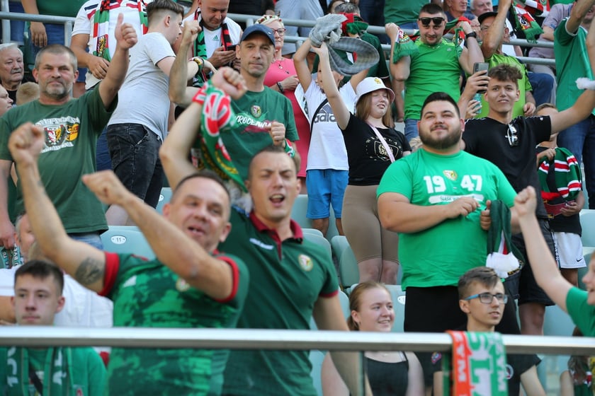 WKS Śląsk Wrocław - Pogoń Szczecin, 24 lipca 2022 r., Tarczyński Arena