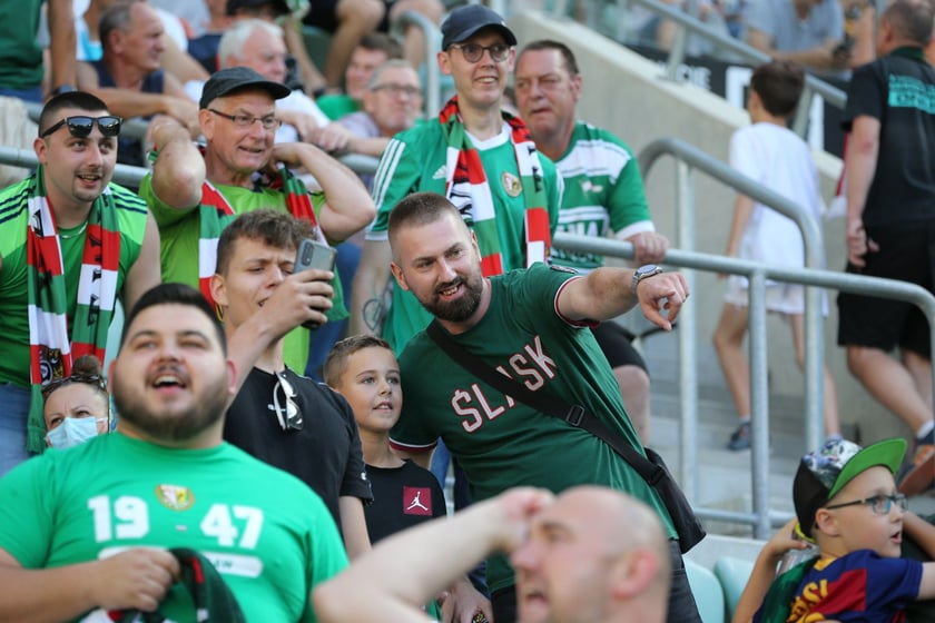 WKS Śląsk Wrocław - Pogoń Szczecin, 24 lipca 2022 r., Tarczyński Arena
