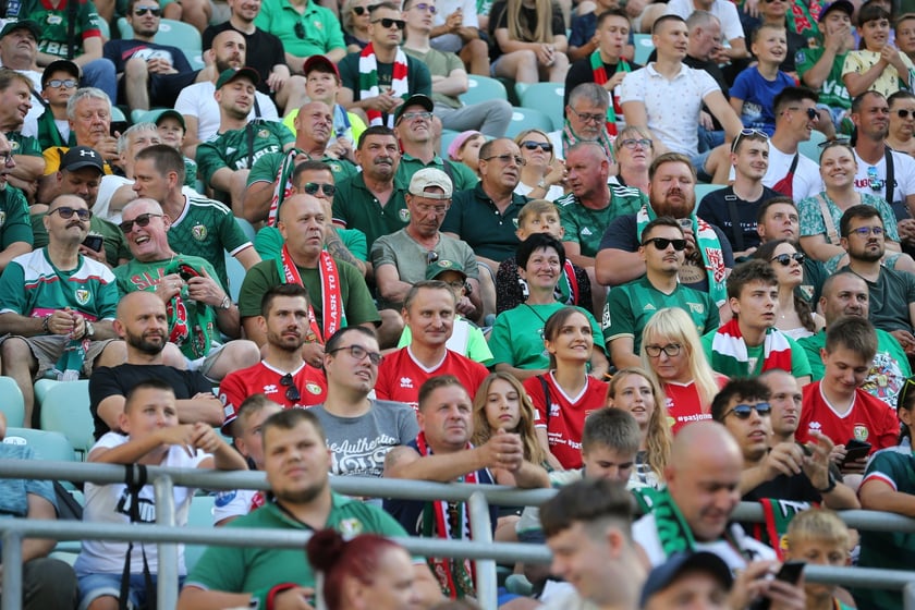 WKS Śląsk Wrocław - Pogoń Szczecin, 24 lipca 2022 r., Tarczyński Arena