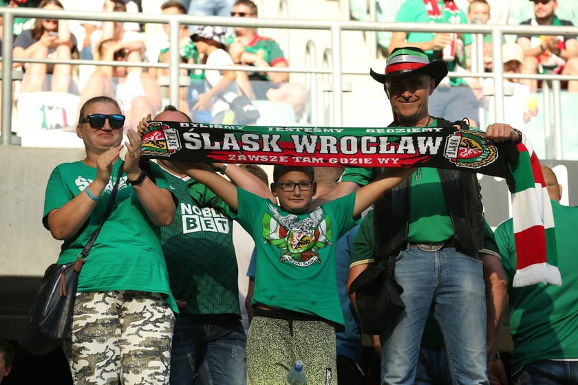 WKS Śląsk Wrocław - Pogoń Szczecin, 24 lipca 2022 r., Tarczyński Arena
