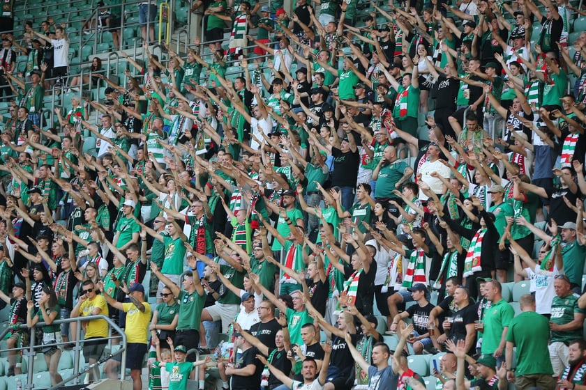 WKS Śląsk Wrocław - Pogoń Szczecin, 24 lipca 2022 r., Tarczyński Arena