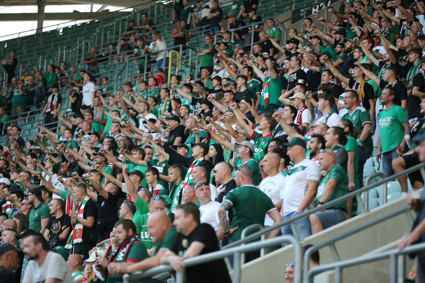 WKS Śląsk Wrocław - Pogoń Szczecin, 24 lipca 2022 r., Tarczyński Arena
