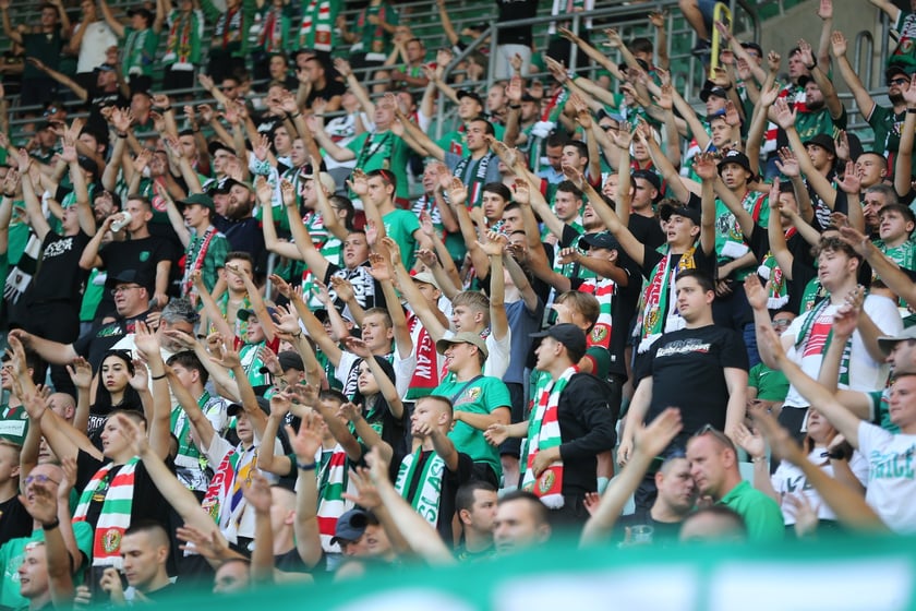 WKS Śląsk Wrocław - Pogoń Szczecin, 24 lipca 2022 r., Tarczyński Arena