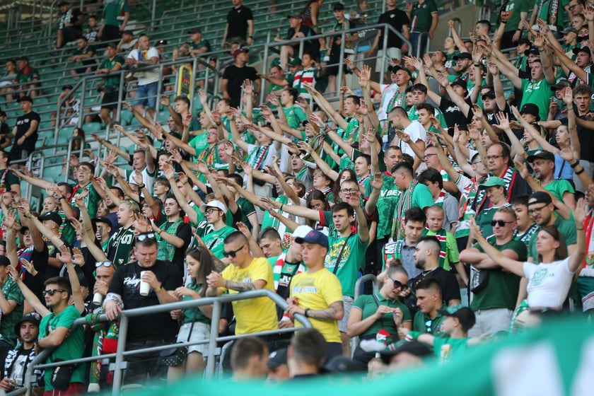 WKS Śląsk Wrocław - Pogoń Szczecin, 24 lipca 2022 r., Tarczyński Arena