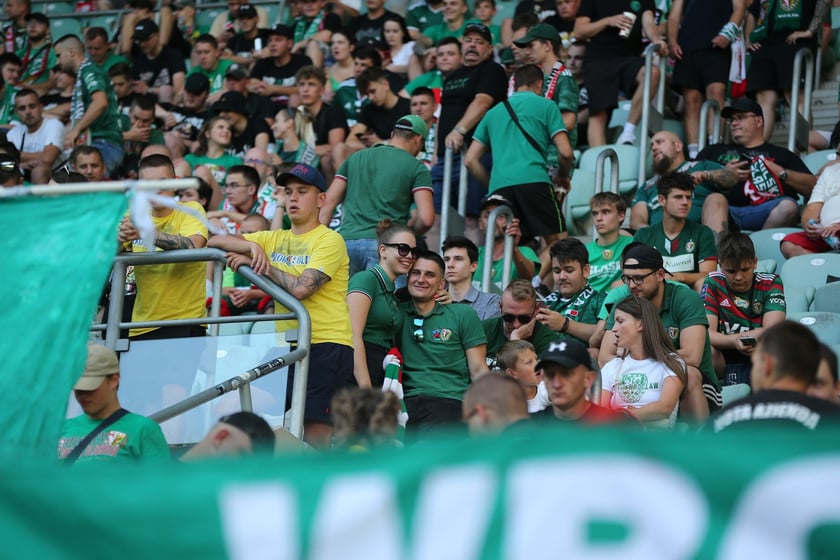 WKS Śląsk Wrocław - Pogoń Szczecin, 24 lipca 2022 r., Tarczyński Arena