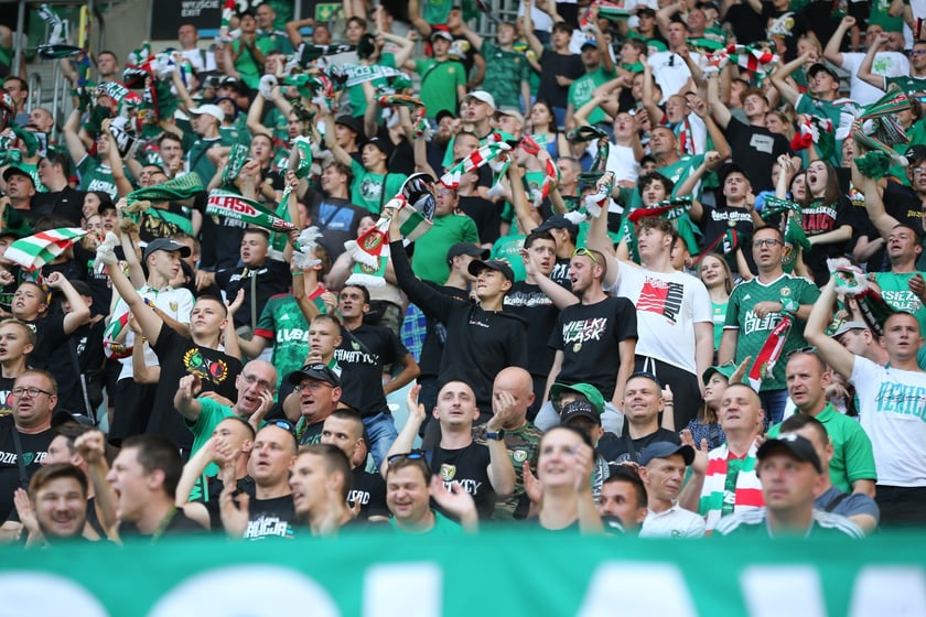 WKS Śląsk Wrocław - Pogoń Szczecin, 24 lipca 2022 r., Tarczyński Arena