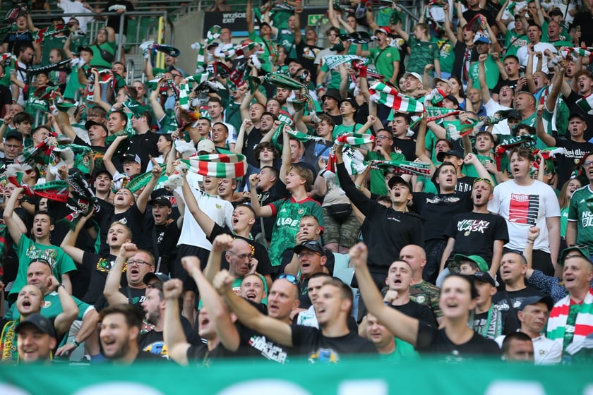 WKS Śląsk Wrocław - Pogoń Szczecin, 24 lipca 2022 r., Tarczyński Arena