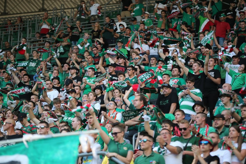 WKS Śląsk Wrocław - Pogoń Szczecin, 24 lipca 2022 r., Tarczyński Arena