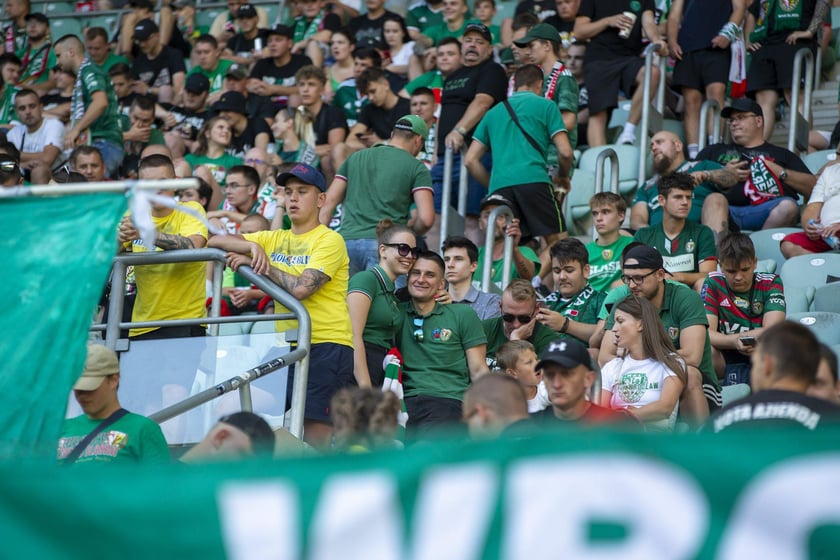 WKS Śląsk Wrocław - Pogoń Szczecin, 24 lipca 2022 r., Tarczyński Arena