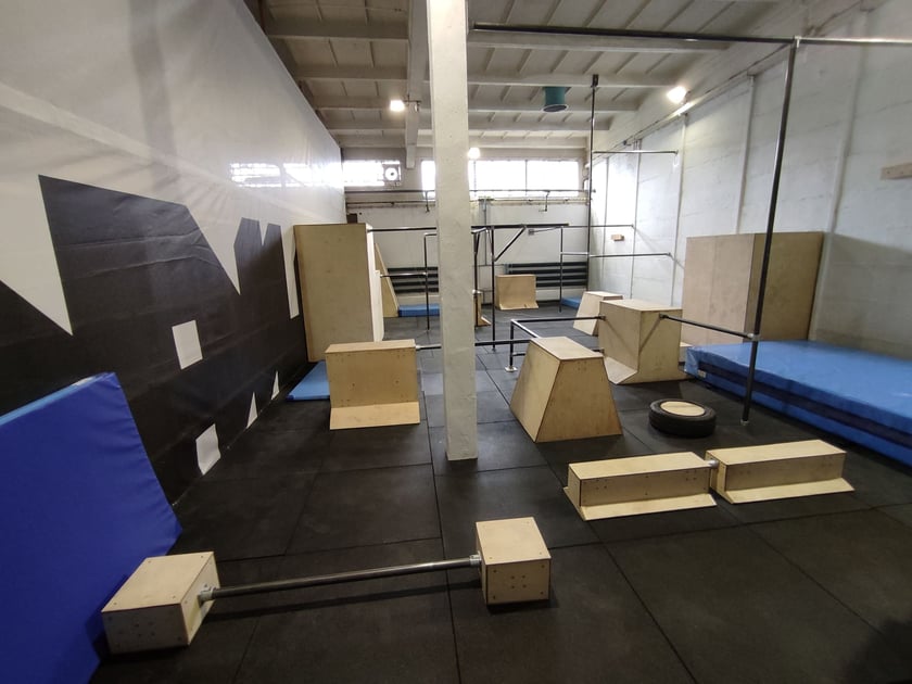 Akademia Bailout to pierwsza sala wyłącznie do parkour we Wrocławiu