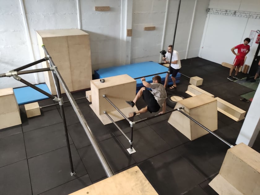 Akademia Bailout to pierwsza sala wyłącznie do parkour we Wrocławiu