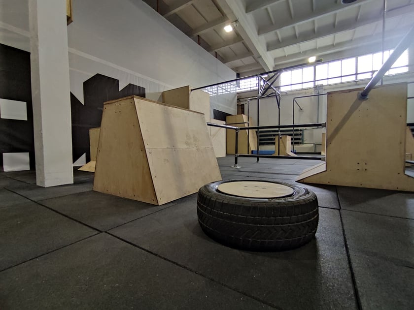 Akademia Bailout to pierwsza sala wyłącznie do parkour we Wrocławiu