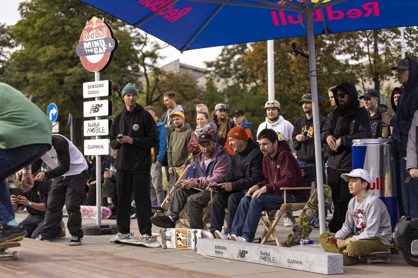 Na zdjęciu zawody Red Bull Mind The Gap we Wrocławiu
