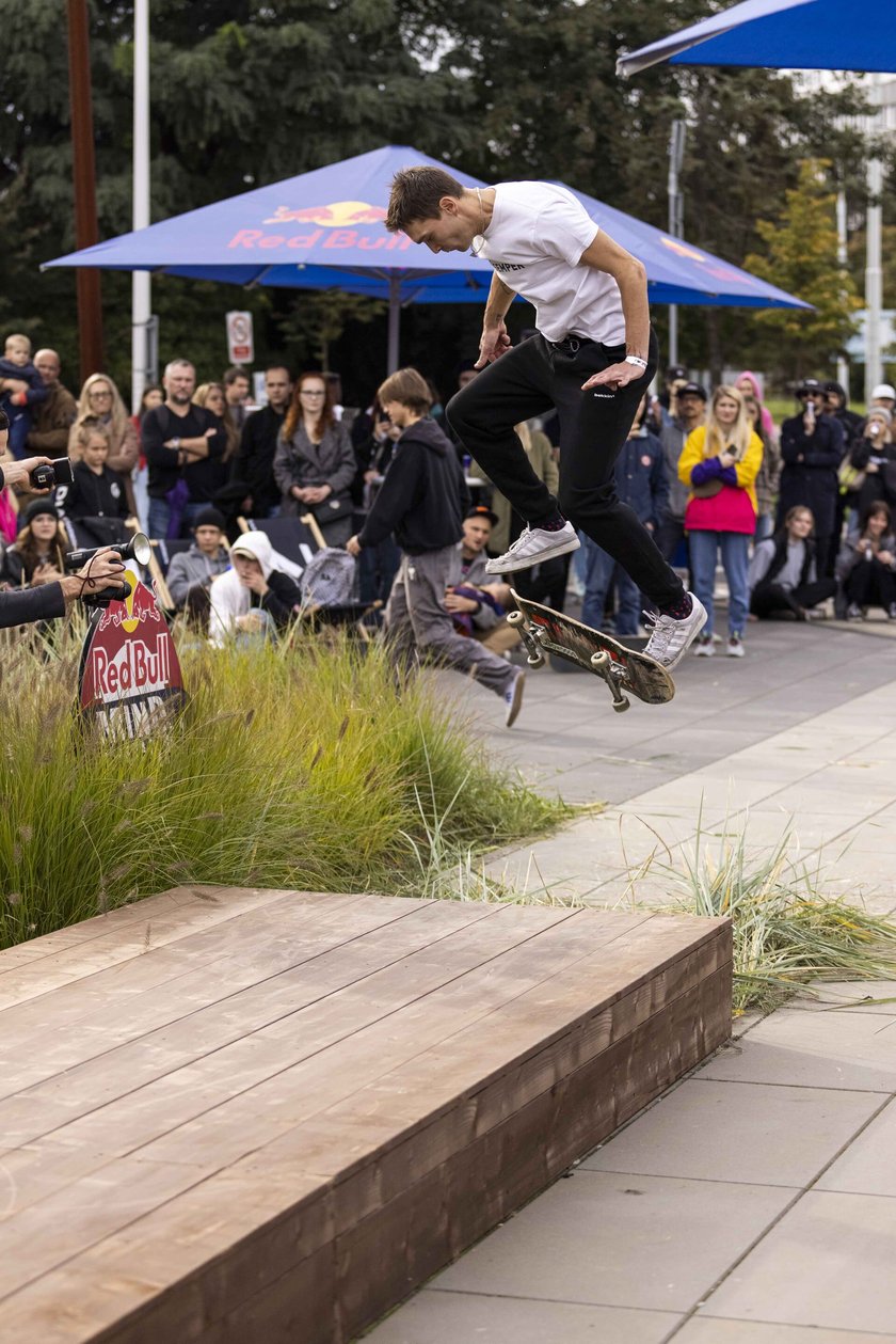 Na zdjęciu zawody Red Bull Mind The Gap we Wrocławiu
