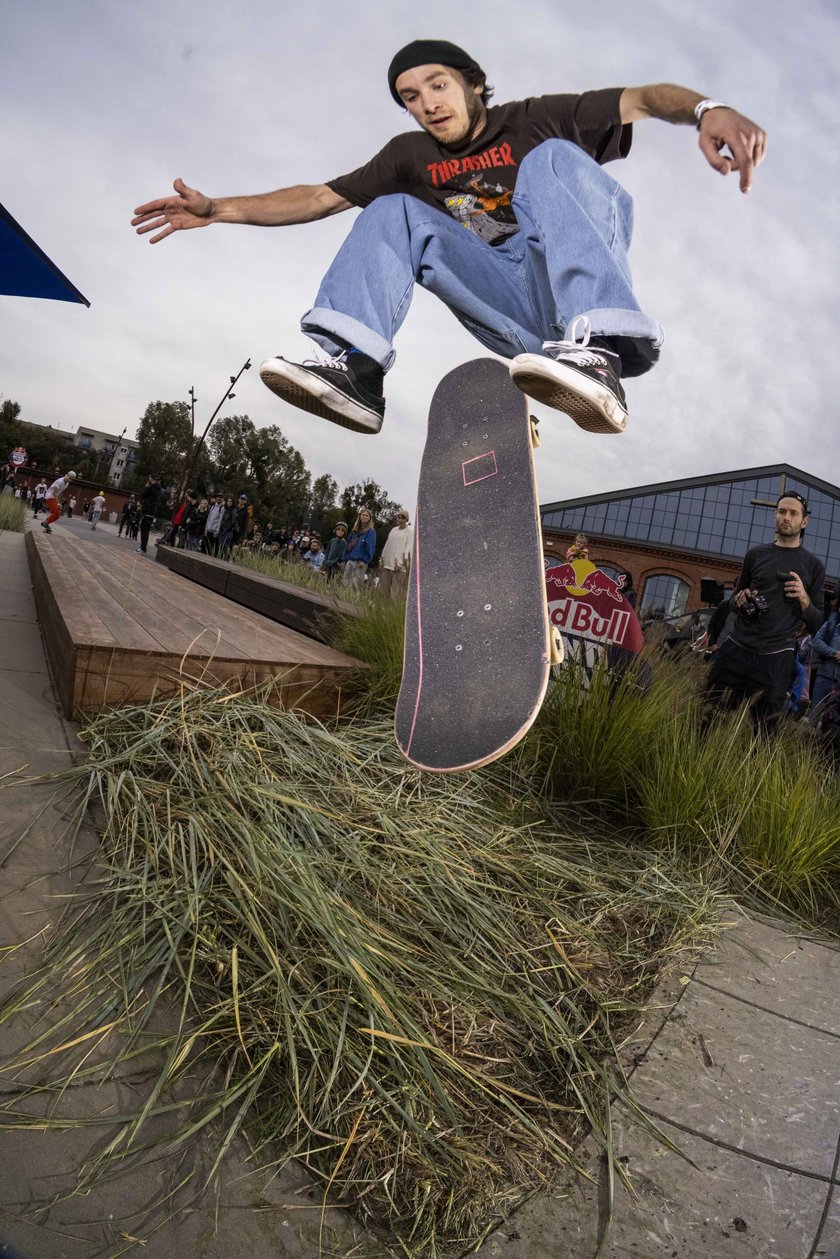 Na zdjęciu zawody Red Bull Mind The Gap we Wrocławiu