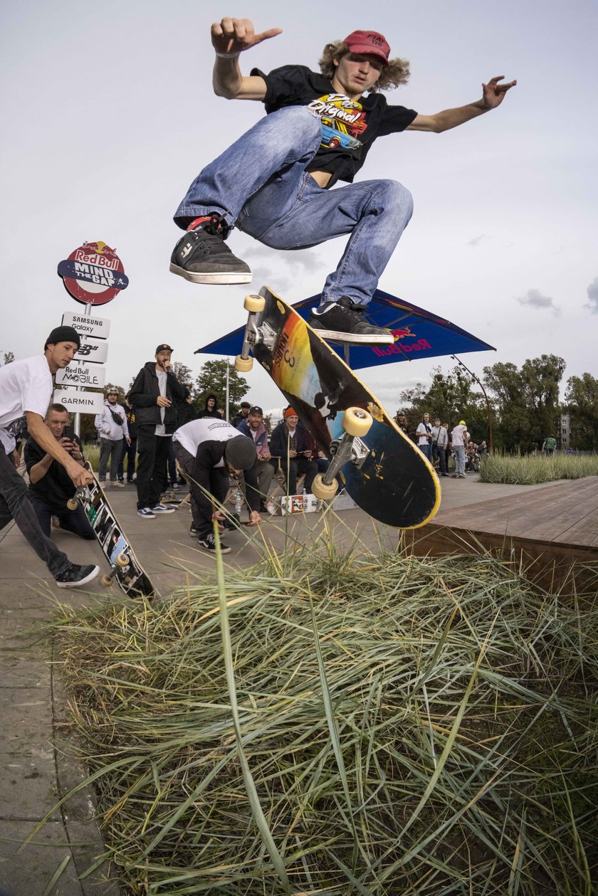 Na zdjęciu zawody Red Bull Mind The Gap we Wrocławiu