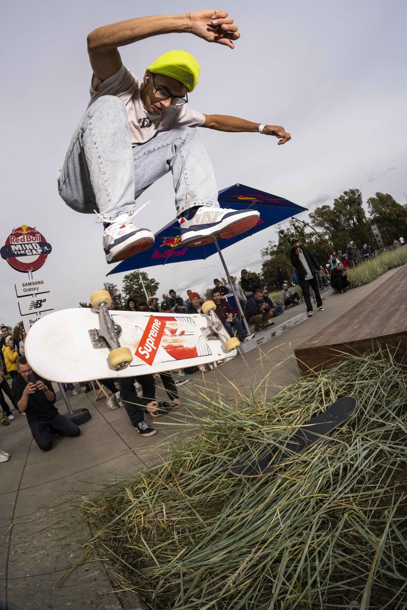 Na zdjęciu zawody Red Bull Mind The Gap we Wrocławiu