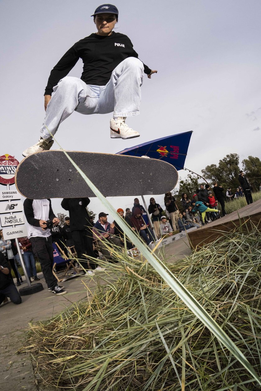 Na zdjęciu zawody Red Bull Mind The Gap we Wrocławiu