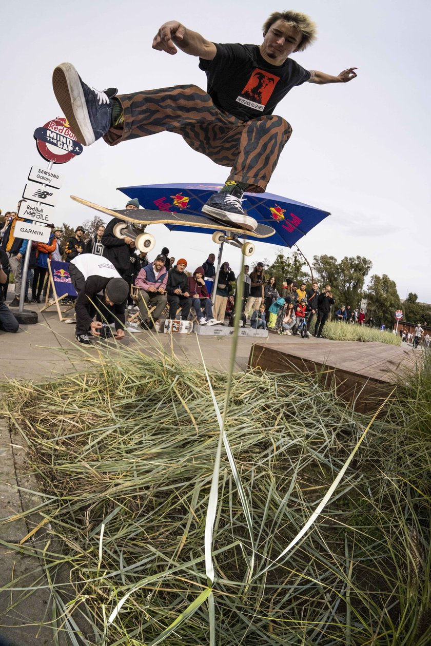 Na zdjęciu zawody Red Bull Mind The Gap we Wrocławiu