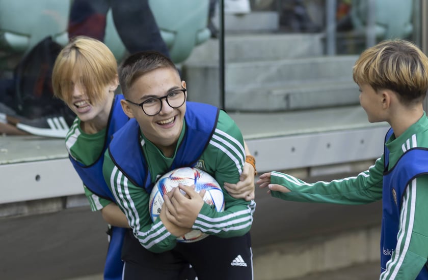 Zdjęcia kibiców z meczu Śląsk Wrocław - Jagiellonia Białystok na Tarczyński Arena, 23 października 2022 r.
